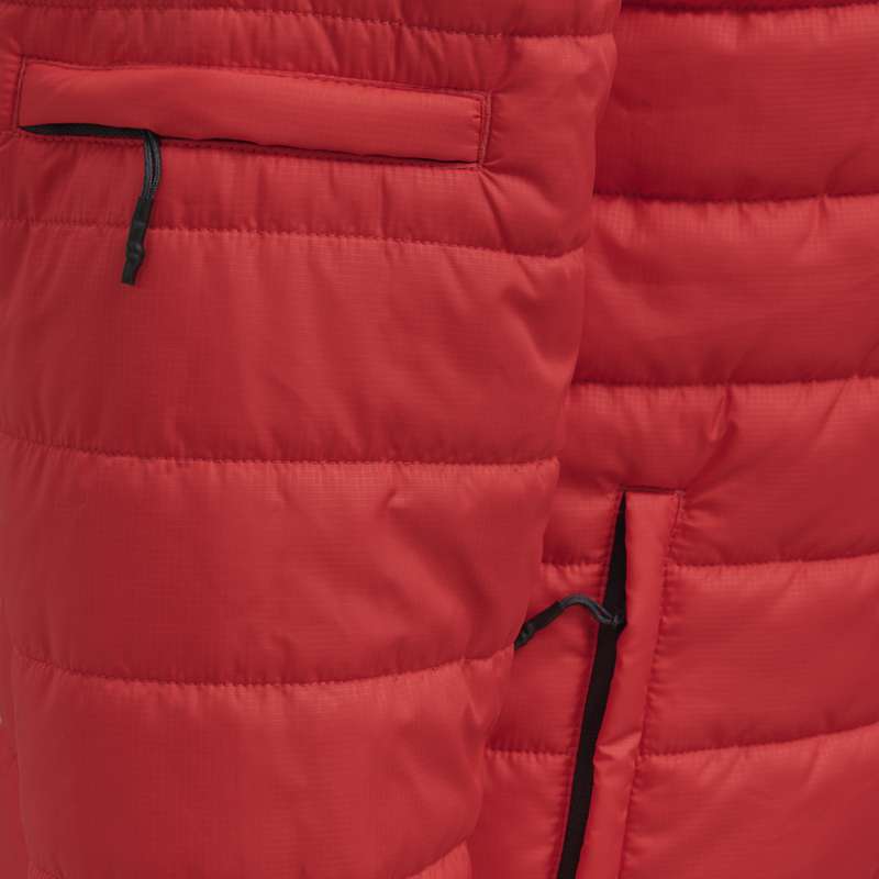 Hummel North Quilted Hood Muške Jakne Crvene | 415533-589