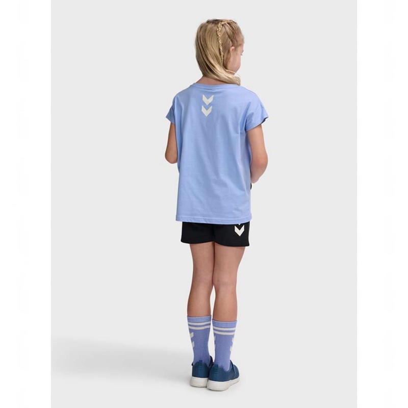 Hummel Nova Shorts Dječje Sportski Grudnjak Plave | 606615-808