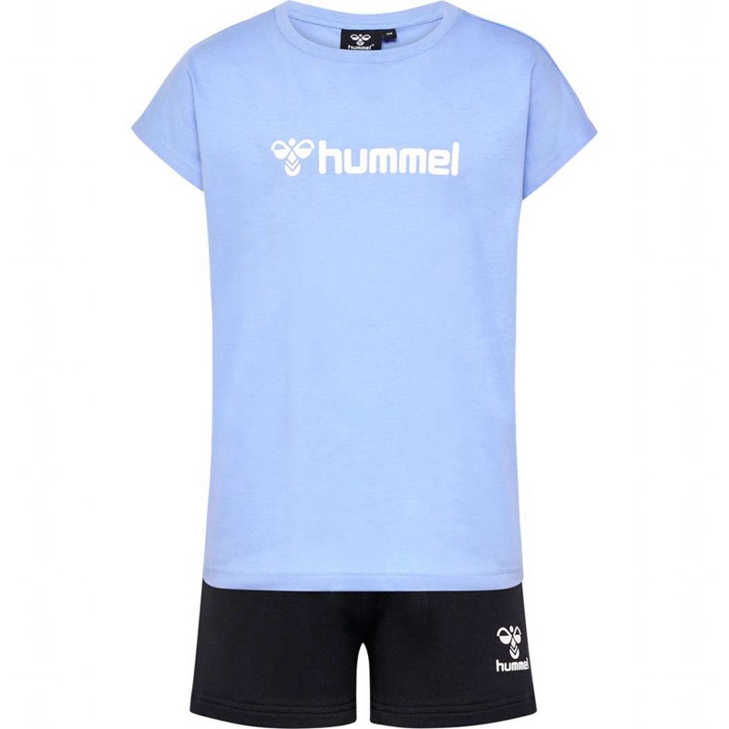Hummel Nova Shorts Dječje Sportski Grudnjak Plave | 606615-808