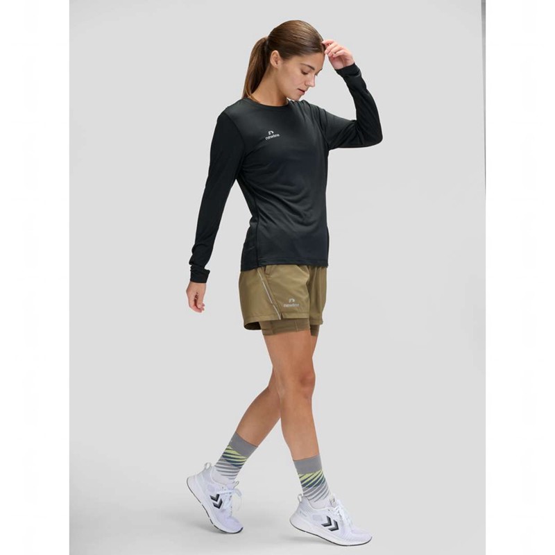 Hummel Nwlbeat L/S W Ženske Majica bez Rukava Crne | 394048-583