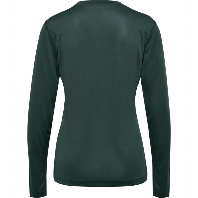 Hummel Nwlbeat L/S W Ženske Majice Zelene | 641622-689