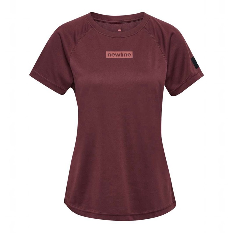 Hummel Nwlcharge Mesh W Ženske Majice Bordo | 701195-324