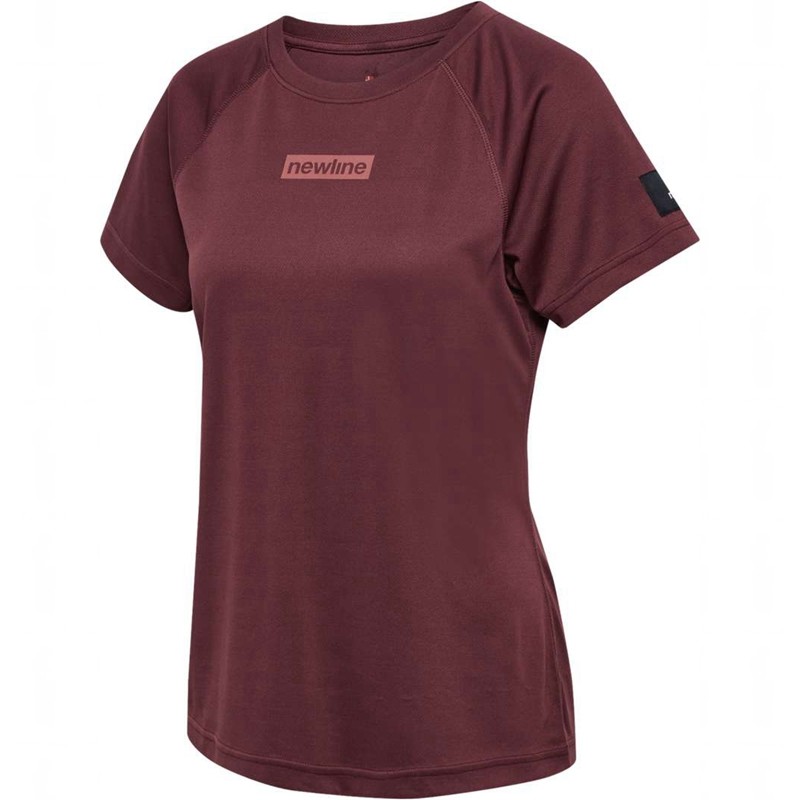 Hummel Nwlcharge Mesh W Ženske Majice Bordo | 701195-324