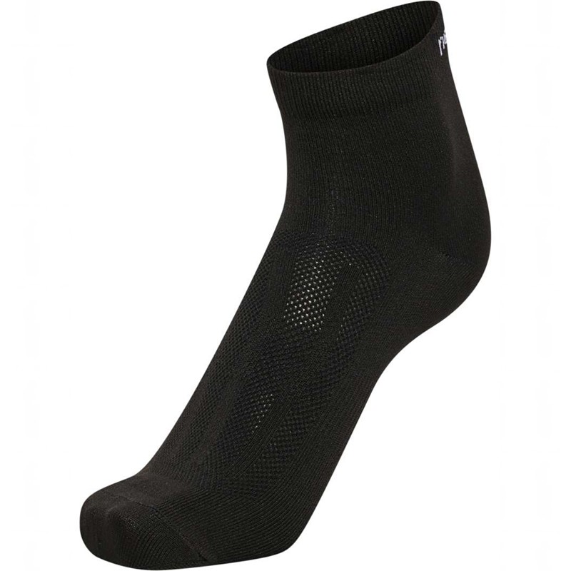 Hummel Nwldo Functional Ankles 3-pack Muške Čarape Crne | 375932-966