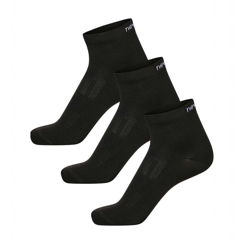 Hummel Nwldo Functional Ankles 3-pack Muške Čarape Crne | 375932-966