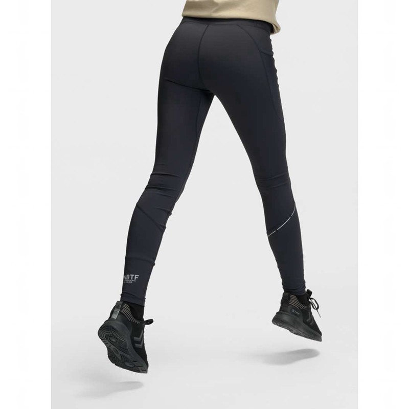 Hummel Nwlrace High Waist Pocket W Ženske Sportska Odjeća Crne | 429340-106