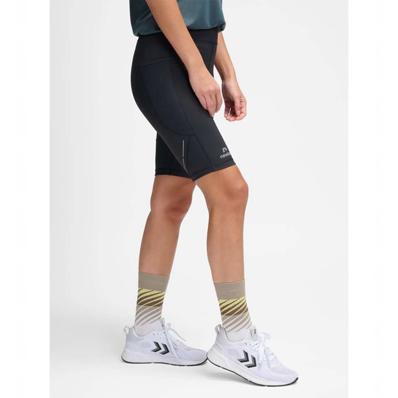 Hummel Nwlrace Hw Pocket Tight W Ženske Kratke Hlače Crne | 152156-648