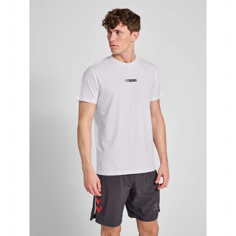 Hummel Offgrid S/S Muške Majice Bijele | 962715-795