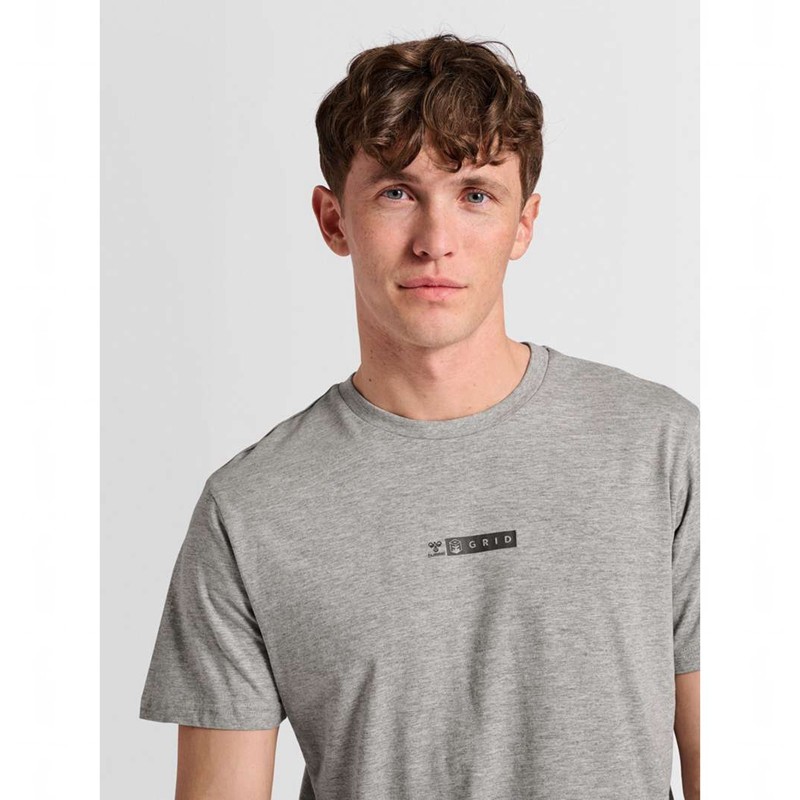 Hummel Offgrid S/S Muške Majice Sive | 805377-232