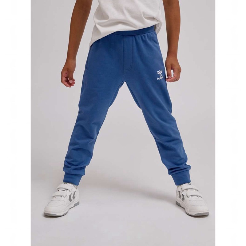 Hummel On Adjust Waist Dječje Hlače Plave | 328262-924