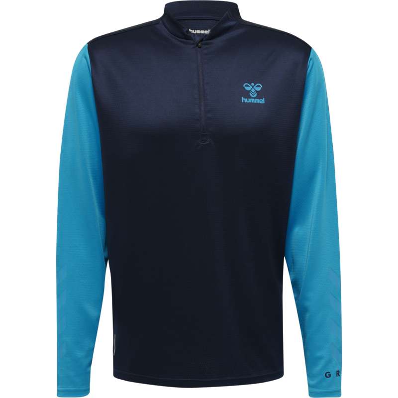 Hummel Ongrid 1/2 Zip Poly Sweat Muške Dukserice Tamnoplave | 074333-723