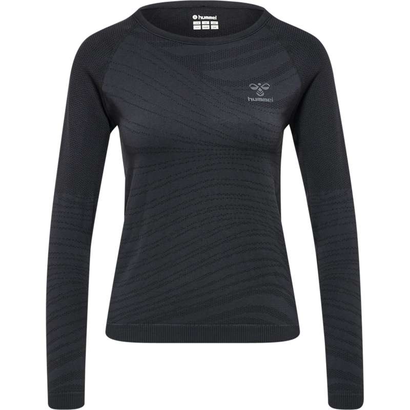 Hummel Ongrid Seamless L/S Wo Ženske Majice Crne | 017875-608