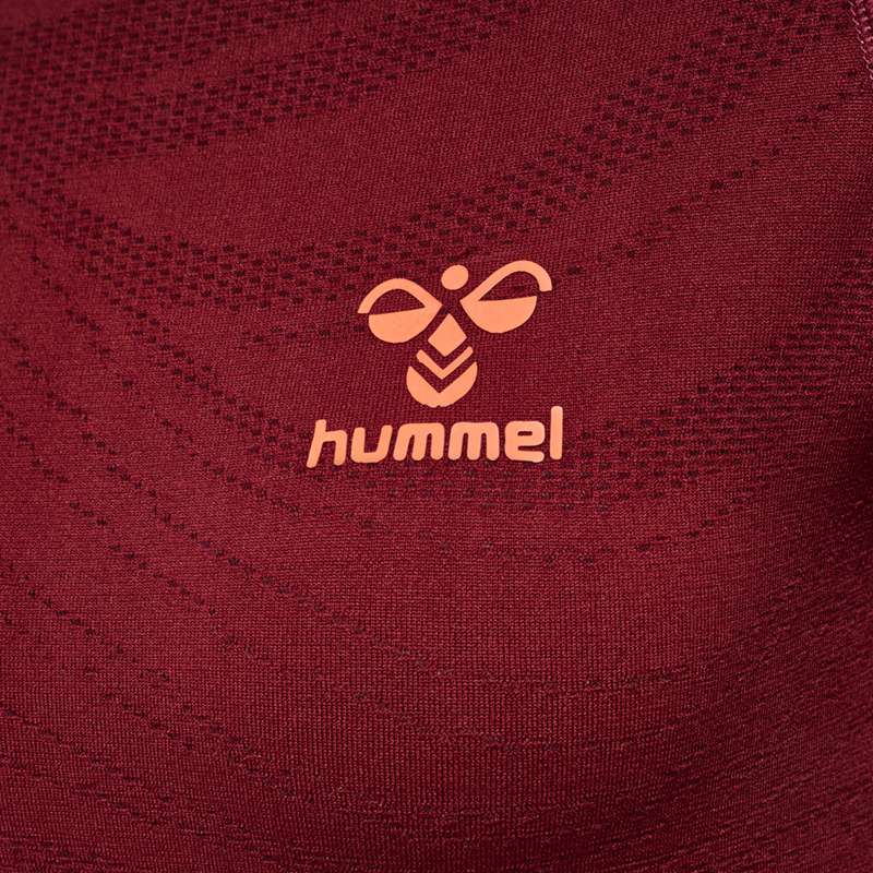 Hummel Ongrid Seamless L/S Wo Ženske Majice Crvene | 333431-188