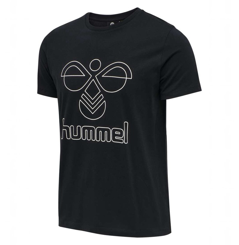 Hummel Peter S/S Muške Majice Crne | 618425-531