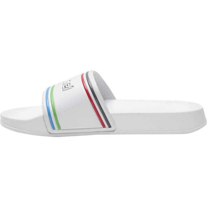 Hummel Pool Retro Muške Natikače Bijele | 749989-631