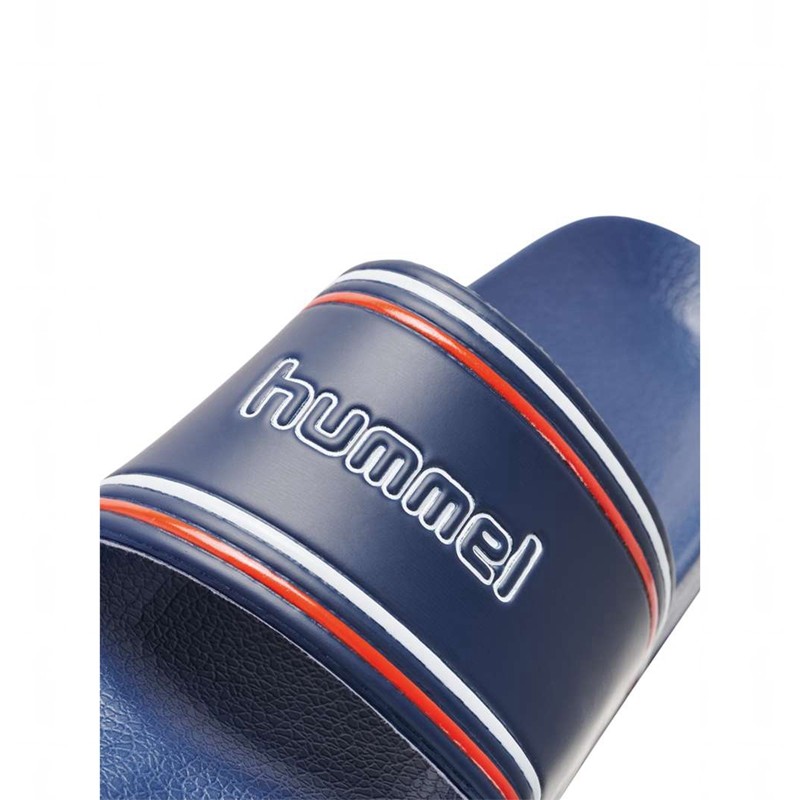 Hummel Pool Retro Ženske Natikače Tamnoplave | 166625-987