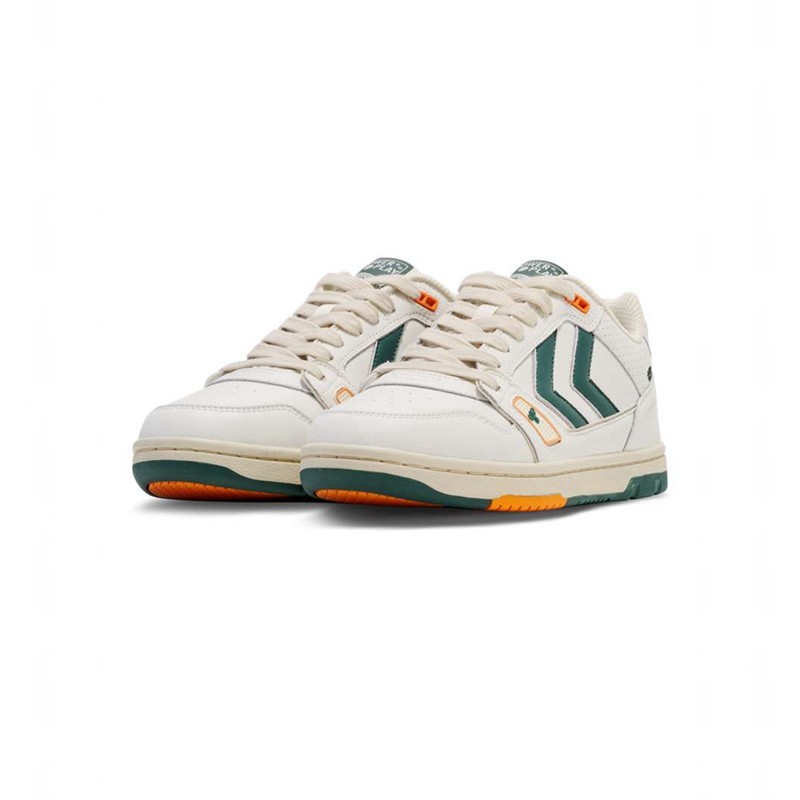 Hummel Power Play Lx-e Muške Gym Shoes Bijele | 671779-731