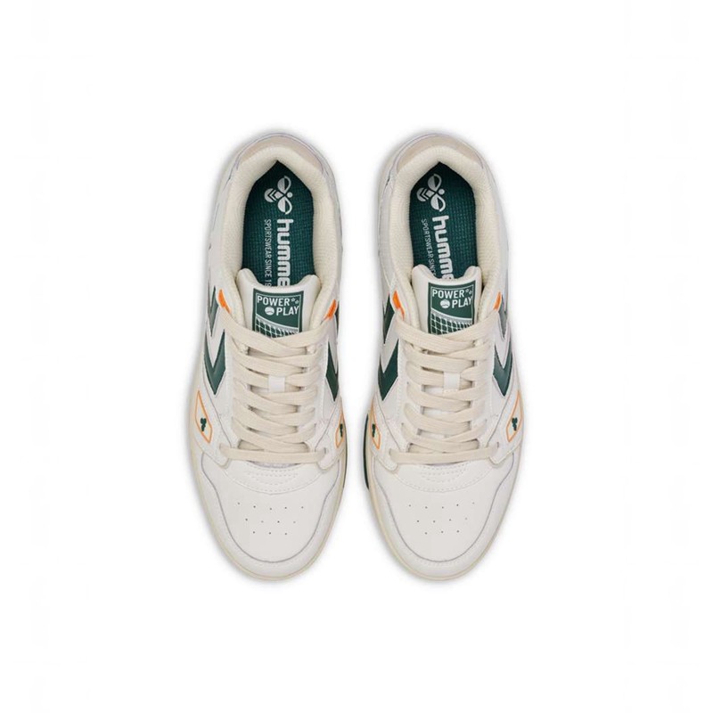 Hummel Power Play Lx-e Muške Gym Shoes Bijele | 671779-731