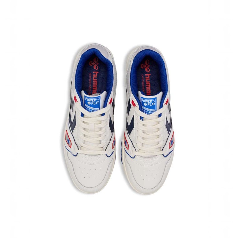 Hummel Power Play Lx-e Ženske Gym Shoes Bijele | 295011-685
