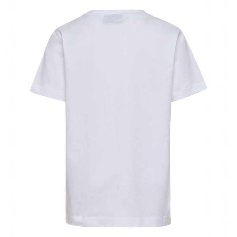 Hummel Print S/S Dječje Majice Bijele | 086442-557