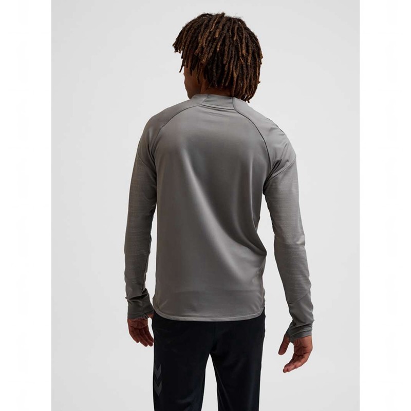 Hummel Pro Training Crew Sweat Muške Dukserice Sive | 981910-721