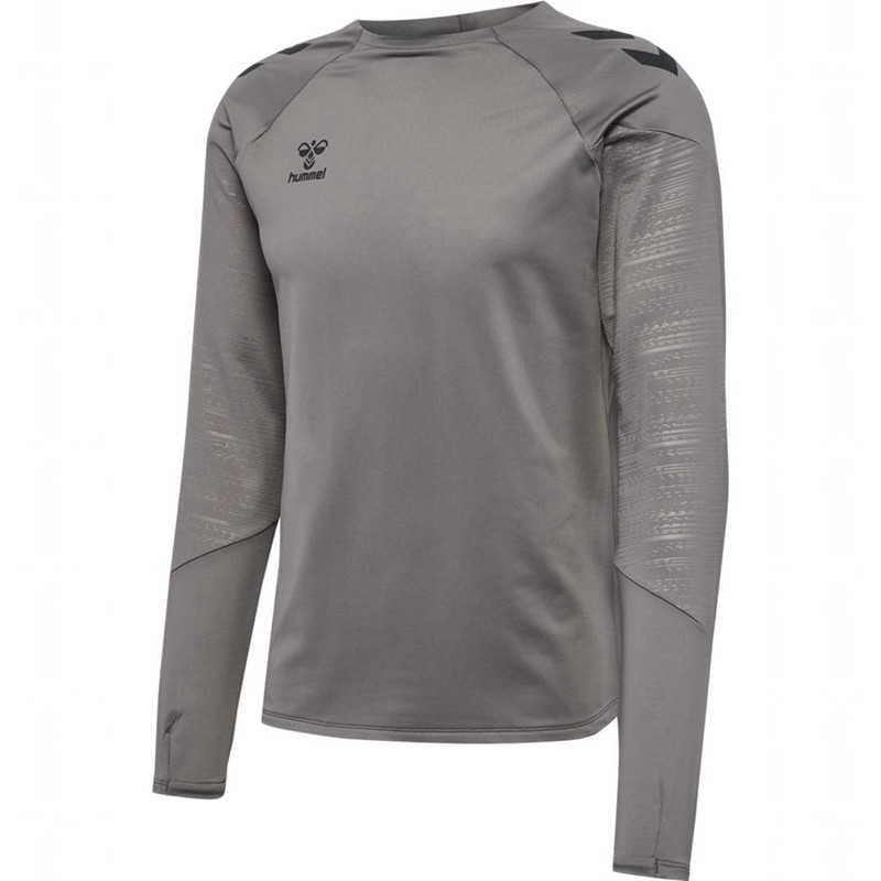 Hummel Pro Training Crew Sweat Muške Dukserice Sive | 981910-721