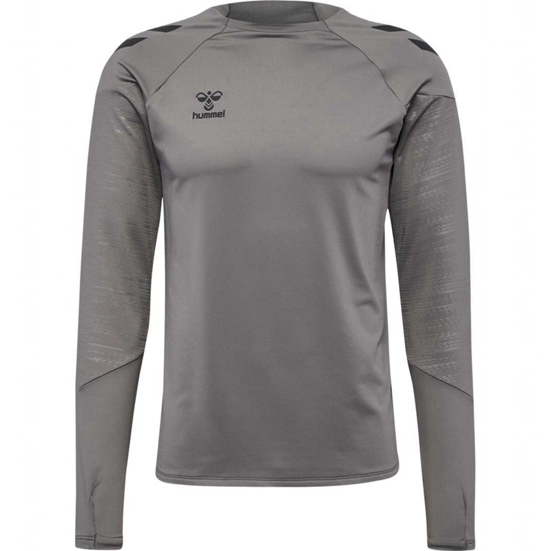 Hummel Pro Training Crew Sweat Muške Dukserice Sive | 981910-721