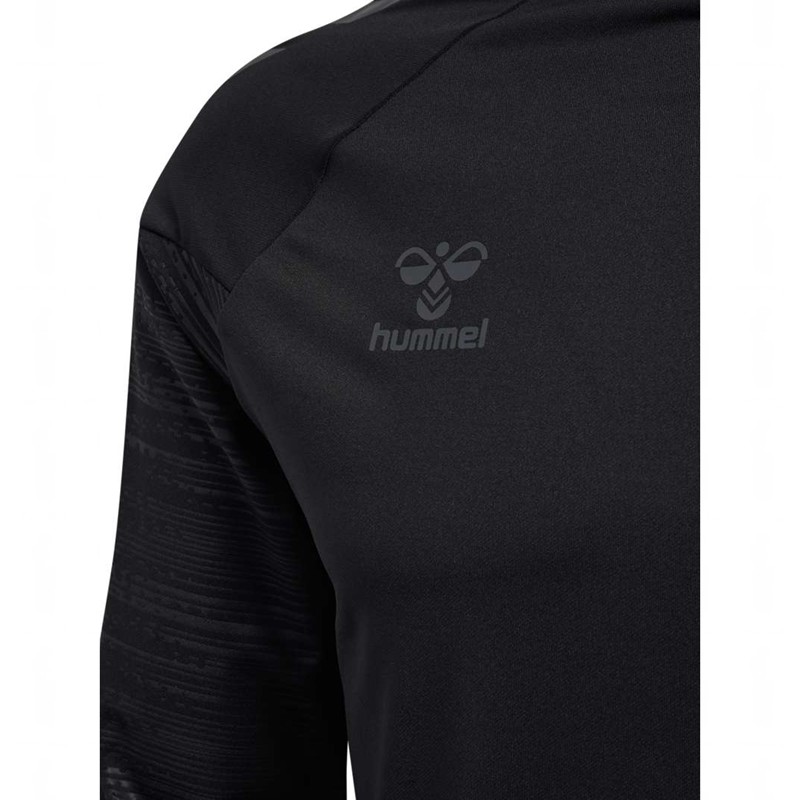 Hummel Pro Training Crew Sweat Muške Dukserice Crne | 625372-490