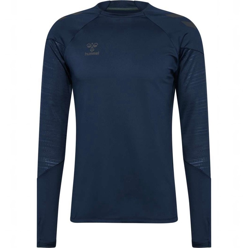 Hummel Pro Training Crew Sweat Muške Majice Tamnoplave | 577152-027