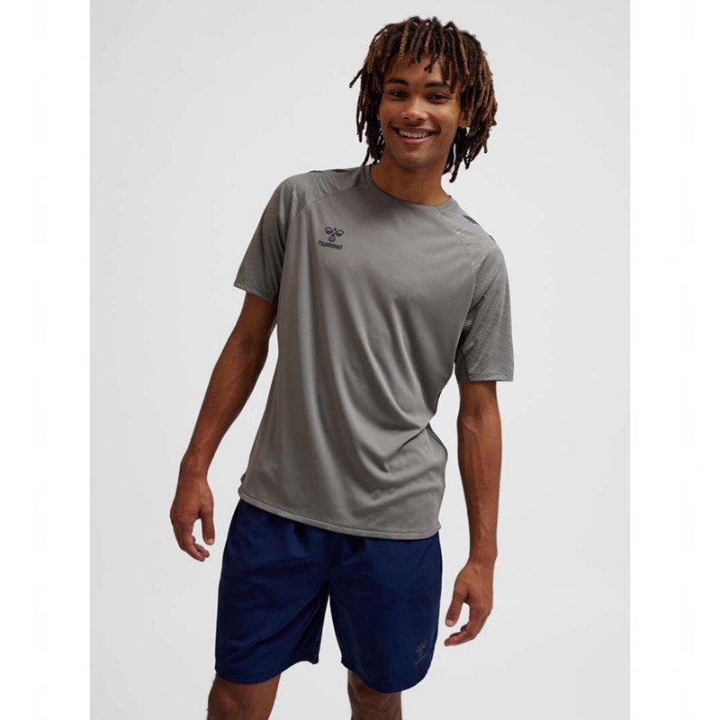 Hummel Pro Training S/S Muške Dres Sive | 461719-257