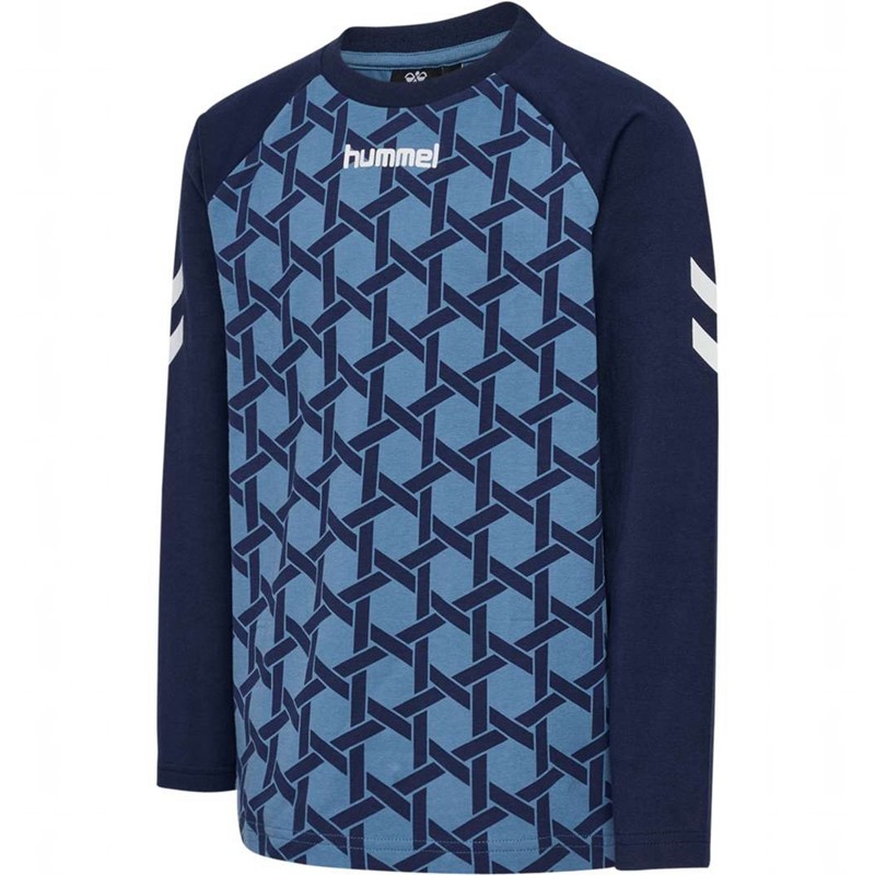 Hummel Ps L/S Dječje Majice Plave | 407141-474