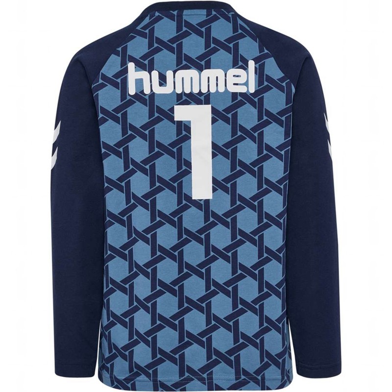 Hummel Ps L/S Dječje Majice Plave | 407141-474