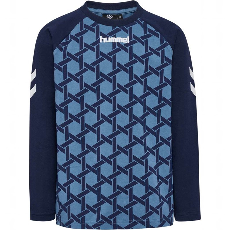 Hummel Ps L/S Dječje Majice Plave | 407141-474