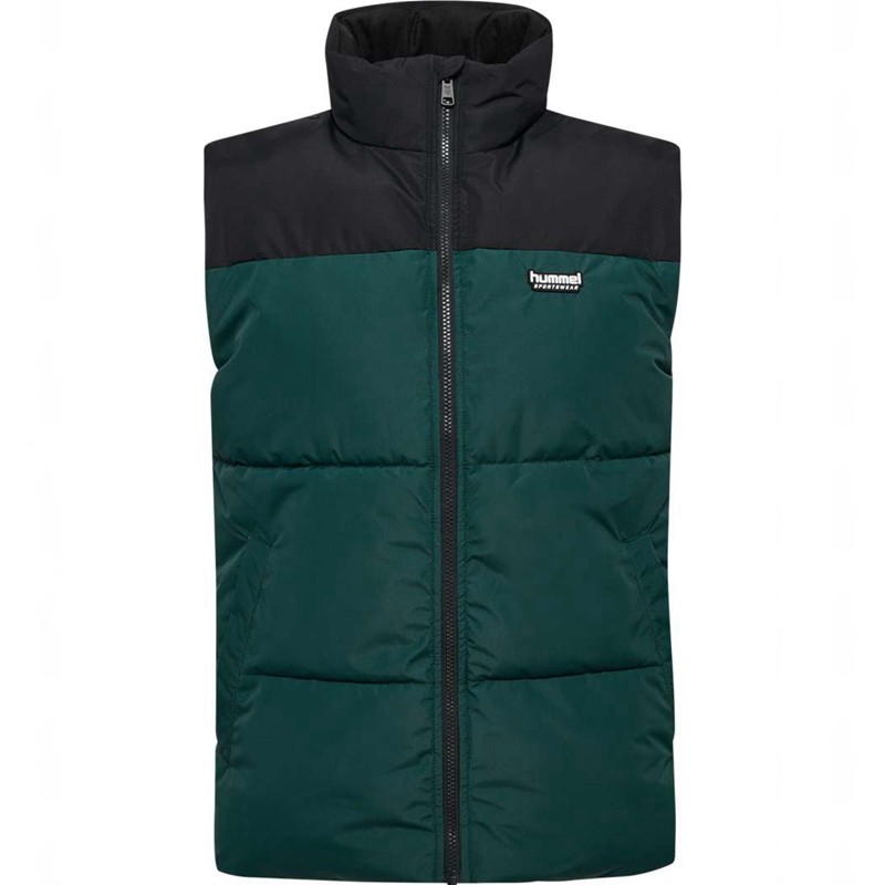 Hummel Puff Vest Sportswear Muške Prsluk Zelene | 396639-824
