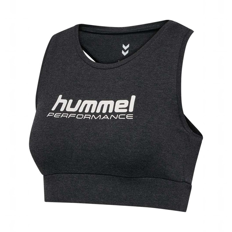 Hummel Pulse Logo Light Support Ženske Čarape Crne | 013394-082