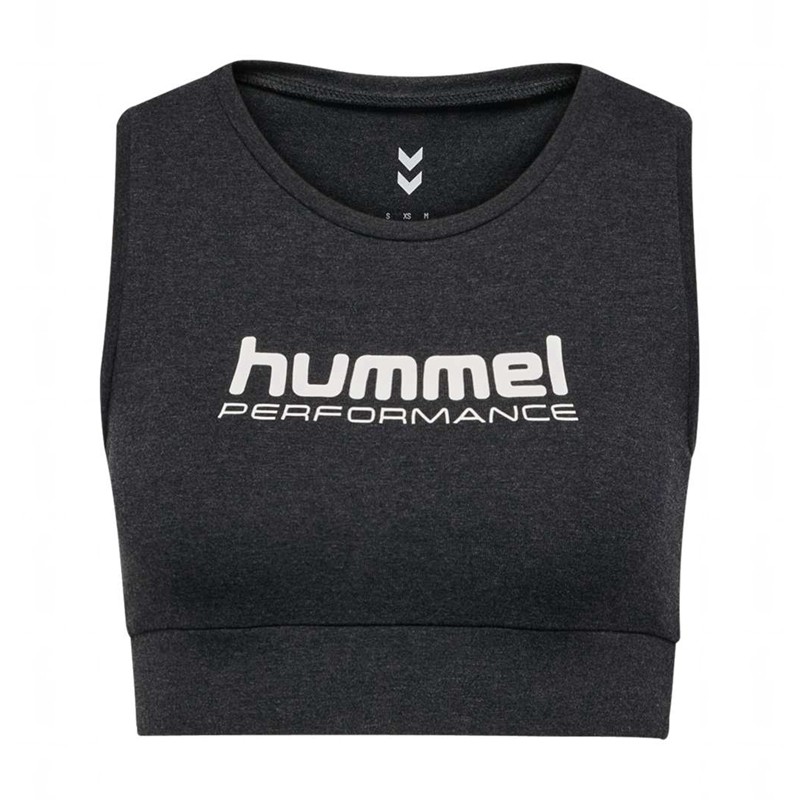 Hummel Pulse Logo Light Support Ženske Čarape Crne | 013394-082
