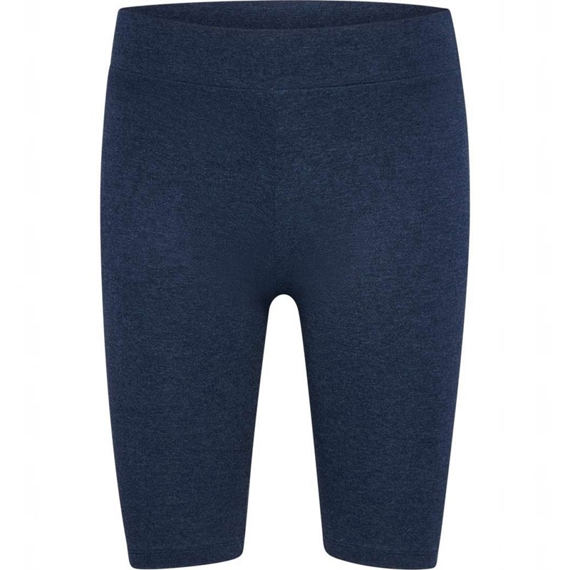 Hummel Pulse Logo Mw Tights Ženske Kratke Hlače Plave | 363113-029