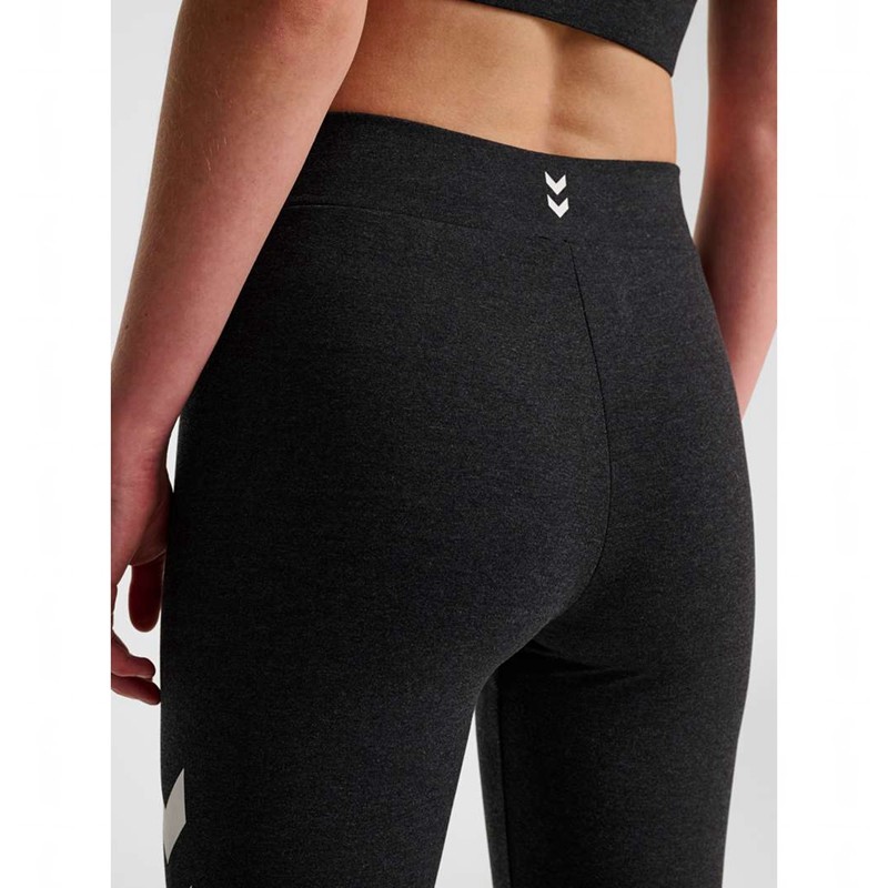 Hummel Pulse Logo Mw Tights Ženske Kratke Hlače Crne | 256003-160