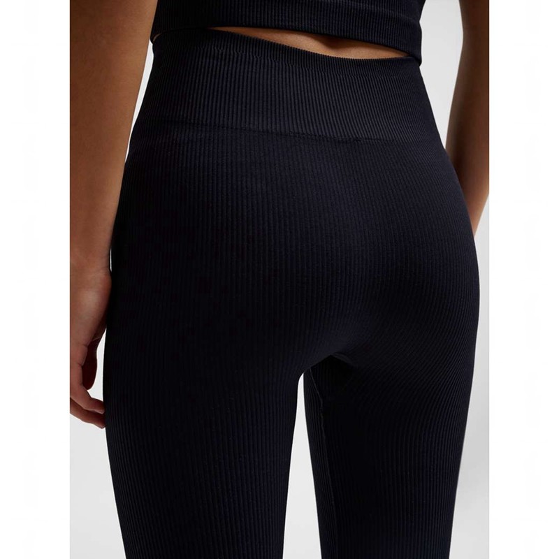 Hummel Pulse Seamless Rib Mw Ženske Hulahopke Crne | 249012-968