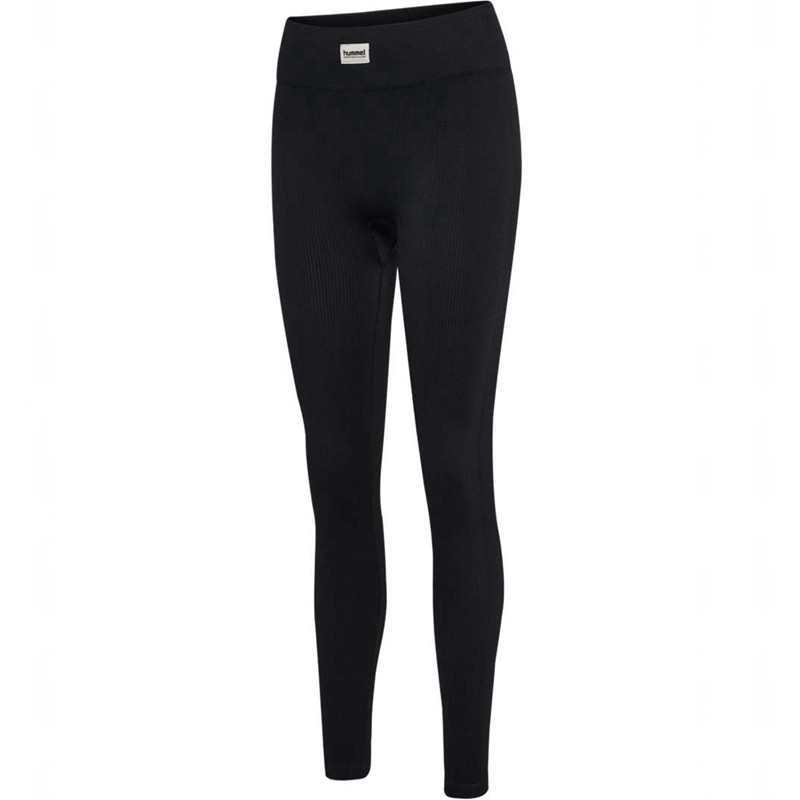 Hummel Pulse Seamless Rib Mw Ženske Hulahopke Crne | 249012-968
