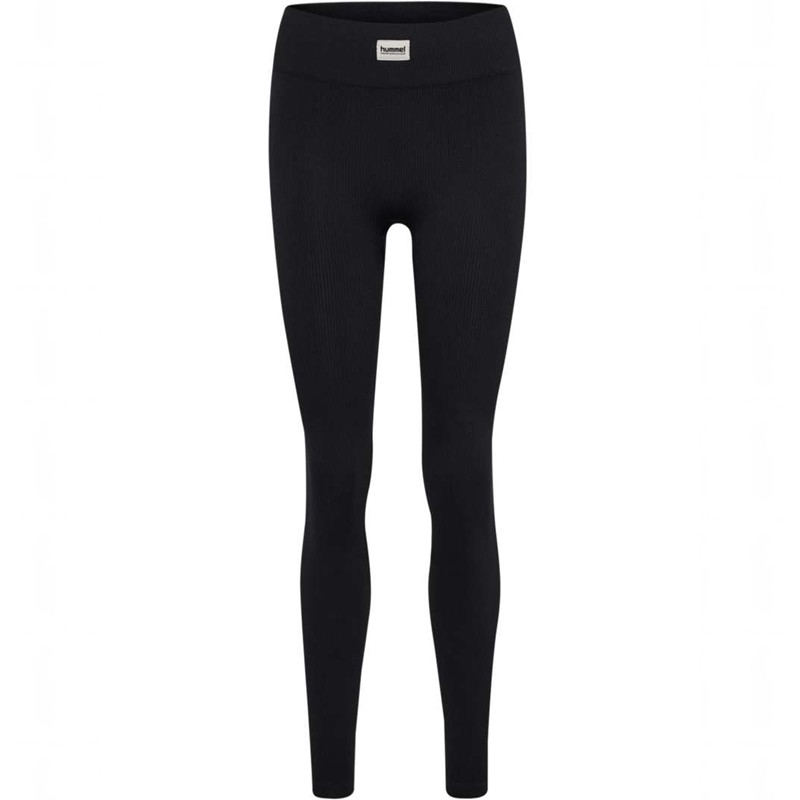 Hummel Pulse Seamless Rib Mw Ženske Hulahopke Crne | 249012-968