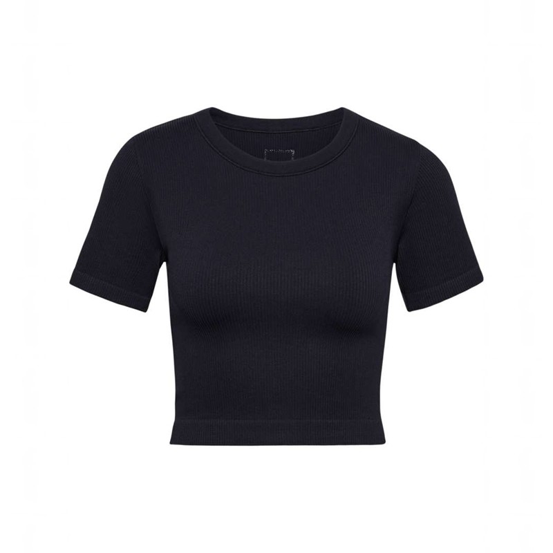 Hummel Pulse Seamless Rib W S/S Ženske Indoor Shoes Crne | 459268-481