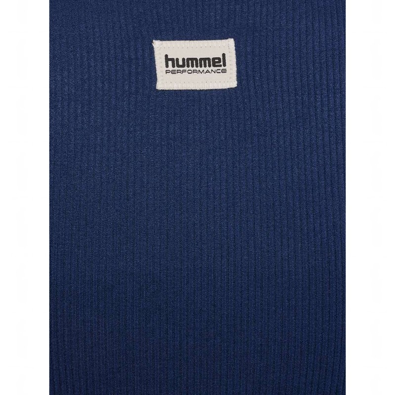 Hummel Pulse Seamless Rib W S/S Ženske Jakne Tamnoplave | 571006-454