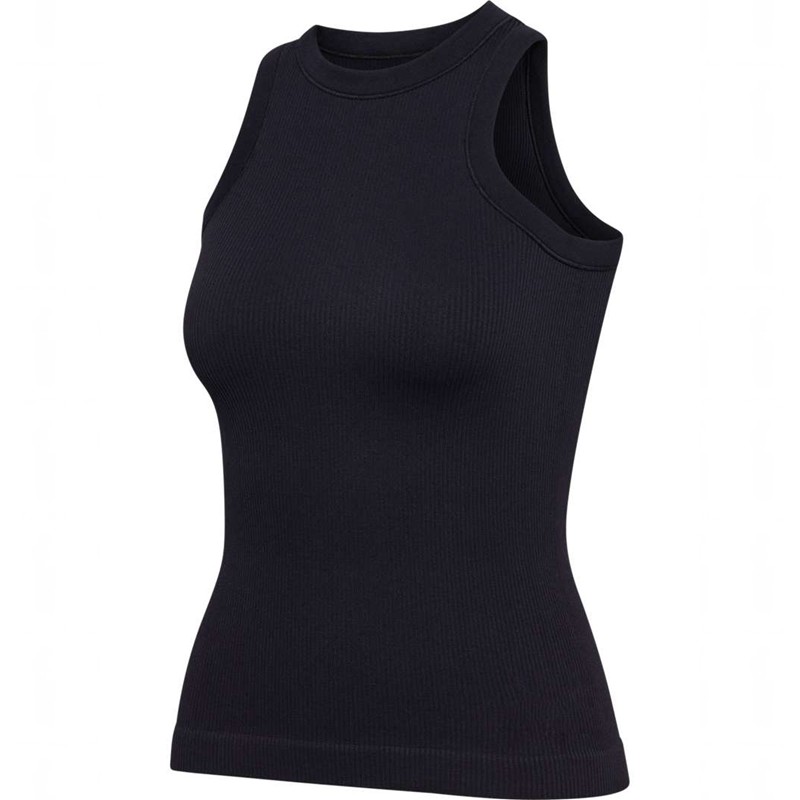 Hummel Pulse Seamless Rib W Ženske Majica s Kapuljačom Crne | 701528-590