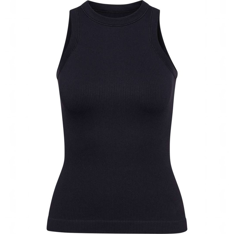 Hummel Pulse Seamless Rib W Ženske Majica s Kapuljačom Crne | 701528-590