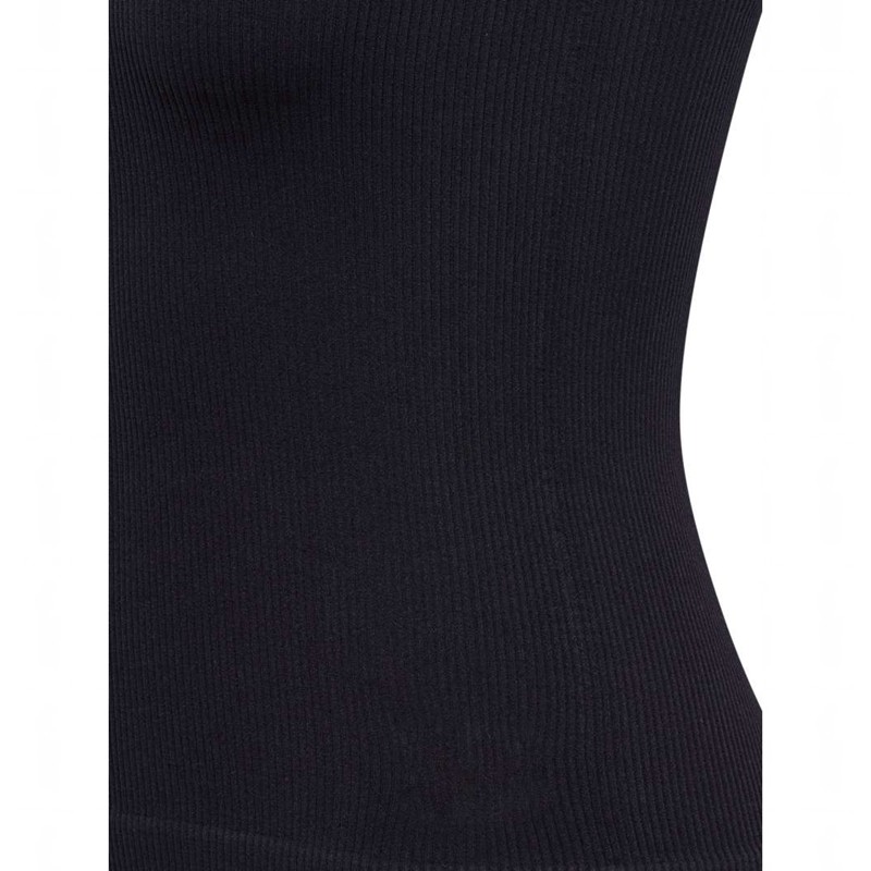 Hummel Pulse Seamless Rib W Ženske Majica s Kapuljačom Crne | 701528-590