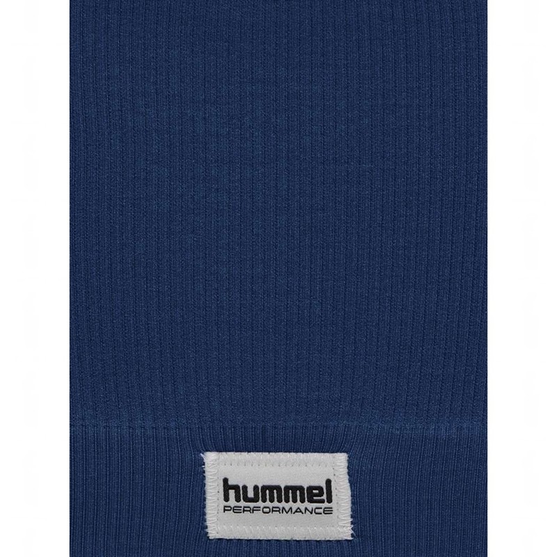 Hummel Pulse Seamless Rib Ženske Sportski Grudnjak Tamnoplave | 831266-336