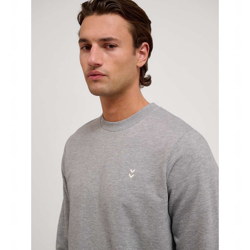 Hummel Pulse Sweat Crewneck Muške Dukserice Sive | 295386-009