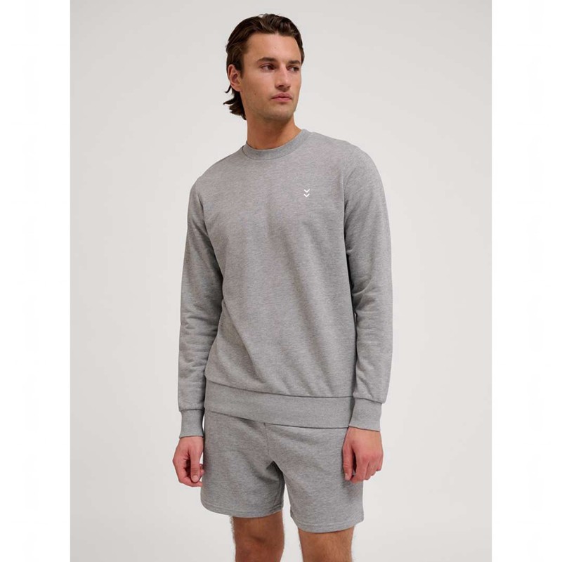 Hummel Pulse Sweat Crewneck Muške Dukserice Sive | 295386-009