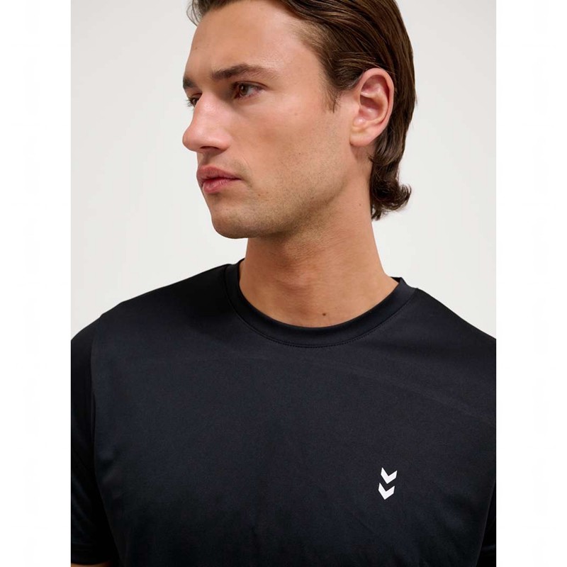 Hummel Pulse Training S/S Muške Majice Crne | 022965-496